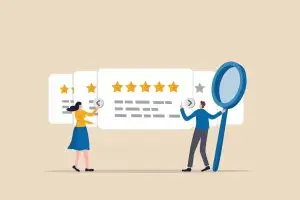 illustration of how social media improves customer experience