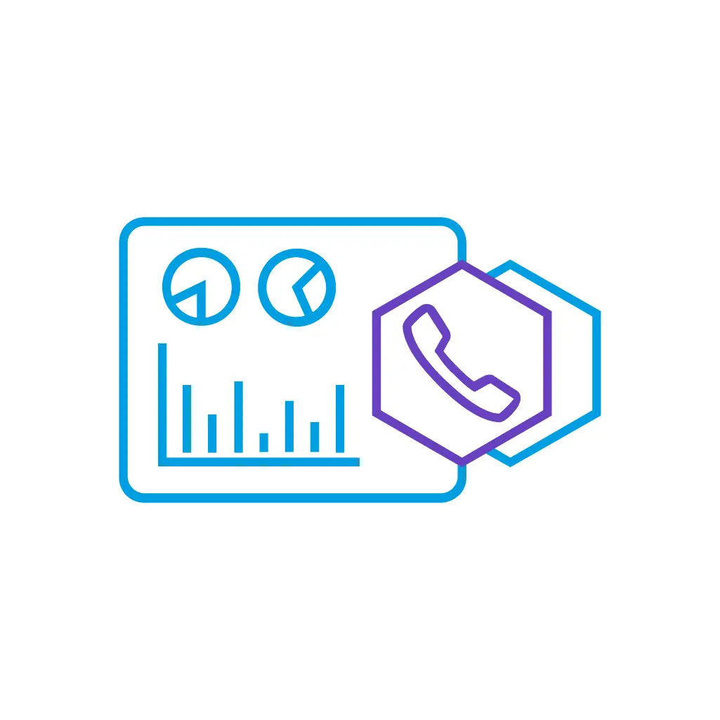 Graphical call flow