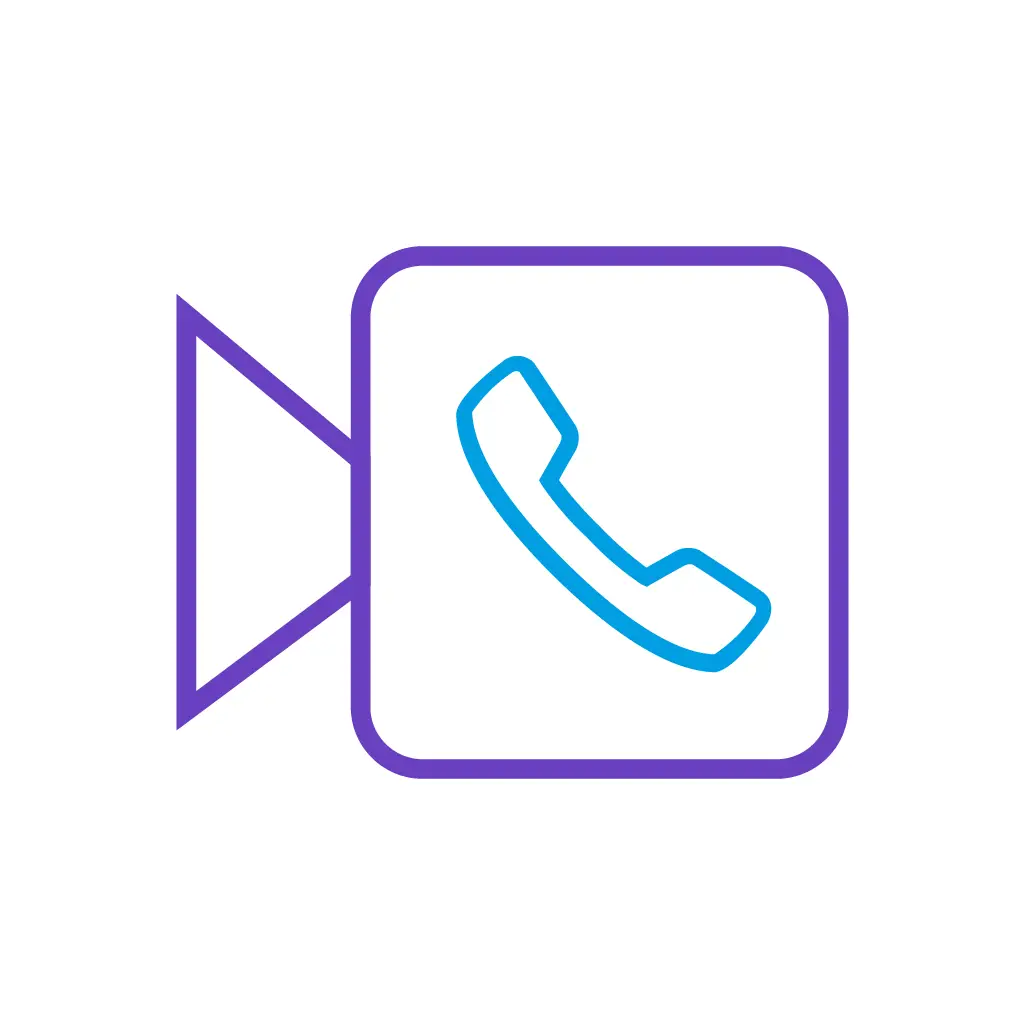 Unlimited peer-to-peer video calling​